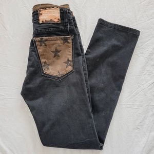 Vintage Black Star Jeans